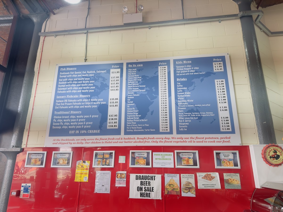 Menu Docklands Fish And Chips-9